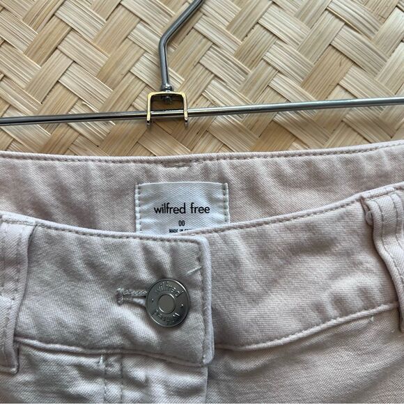 Wilfred free Brennan pants cargo utility in cream women’s size 00 - Picture 5 of 9